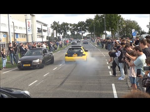 JDM Cars leaving car show Go Japan part 2