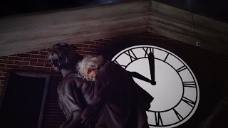 Keith Lemon and Gino D'Acampo recreate the Back To The Future clock scene