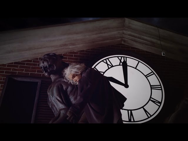 Keith Lemon and Gino D'Acampo recreate the Back To The Future clock scene