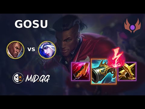 MID.GG: [ Gosu ] Lucian BOT vs Ashe | NA MASTER | LOL Season 2024