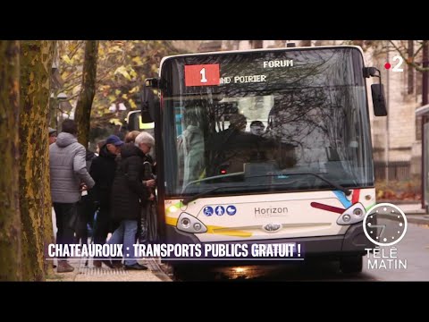 Actu transport - Châteauroux : transports publics gratuits