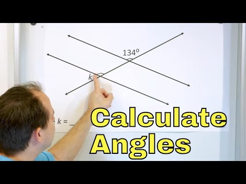 Calculating Angles in Geometry - [7-5-14]