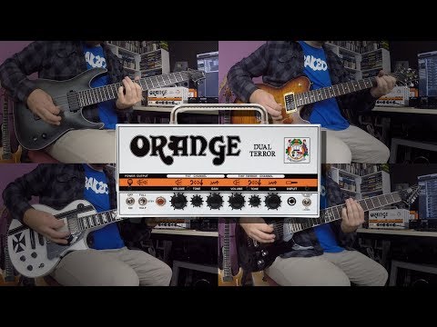 Ламповый гитарный усилитель-голова ORANGE DUAL TERROR - фото 1 - id-p2396568326