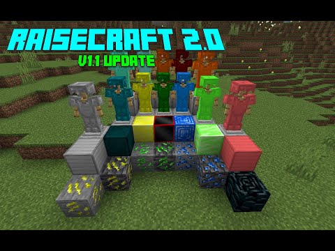 [Minecraft BE][統合版][1.20対応][For 1.20] 自作アドオン Add-on Raisecraft 2.0 v1.1 Update