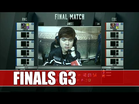 Royal Never Give Up vs Edward Gaming | Game 3 Grand Finals S6 LPL Spring 2016 | EDG vs RNG G3