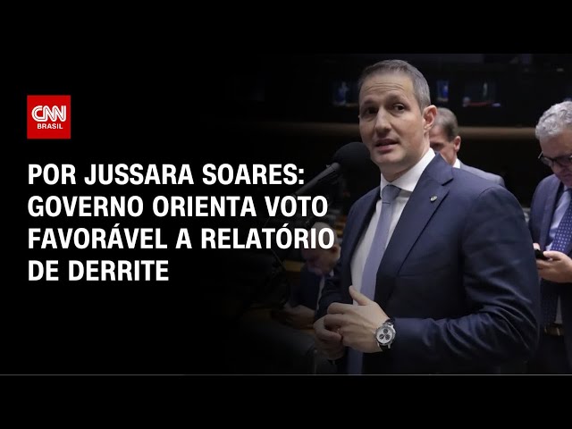 PL Antifacção: Governo orienta voto favorável a relatório de Derrite | CNN PRIME TIME