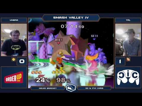 Smash Valley IV Melee Singles - Umbra (Peach) vs TRL (Fox) – Winners Bracket
