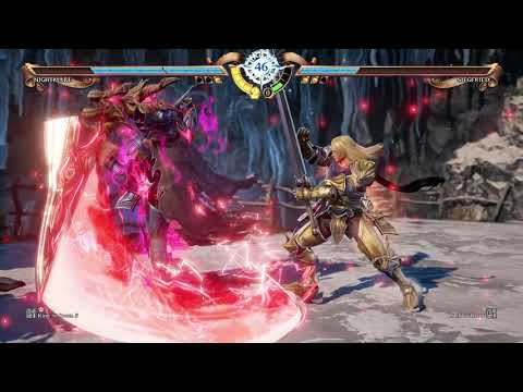 SoulCalibur VI Beta (Xbox One X) - Shadowhaxor (Siegfried) VS King of Doom 5 (Nightmare) 4K