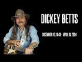 Dickey Betts Dies at 80