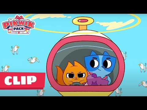 Hazel and Axel's Greedy Gull Escape 🎁✨ Pikwik Pack Season 1 🎁✨ A Piece of Cake