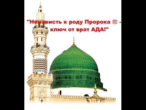 Ненависть к роду пророка Мухаммада ( с.а.с) - это признак лицемерия и дорога в Ад!