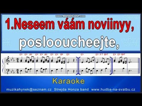 Koledy 2 2 Nesem vám noviny  karaoke