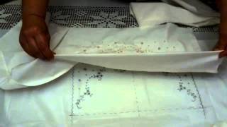 Como hacer una sábana de cochecito de bebé