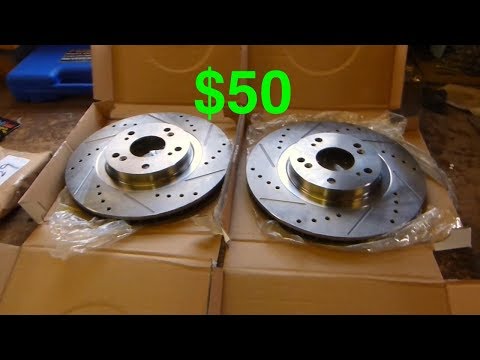 $50 eBay Rotors + Pads Review