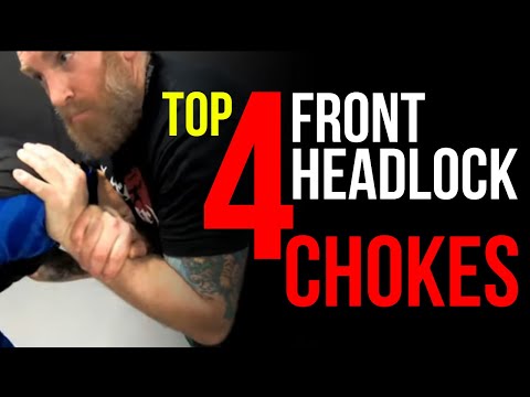 Top 4 Chokes From Front Headlock Series For Self Defense · BJJ · MMA