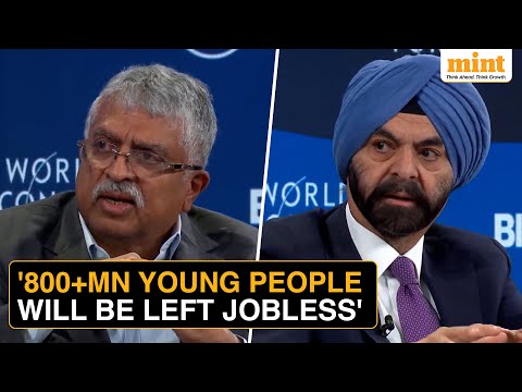 1.2 Billion Youngsters Will Compete For 400 Million Jobs!: Ajay Banga, Nandan Nilekani On Job Crisis