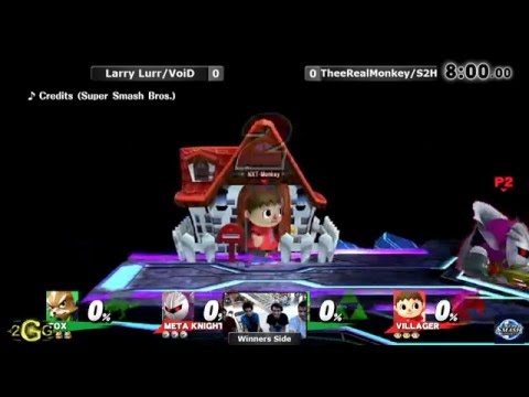 Super Smash Sundays 35 – Larry Lurr/VoiD (Green Team) Vs. TheeRealMonkey/S2H (Red Team) Winners Side
