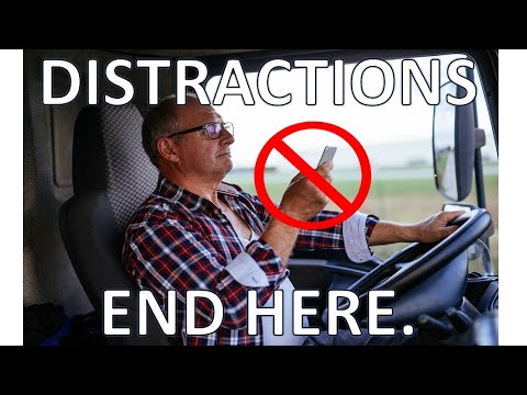 "Distracted Driving Ends Here" Safety Video for CDL and Non-CDL Drivers.