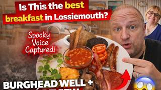 Did We Capture a GHOST?! 👻 Burghead Well + Best Breakfast in Lossiemouth?