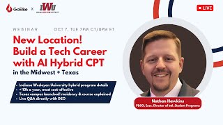New Location! Indiana Wesleyan University Hybrid CPT Program Info Session