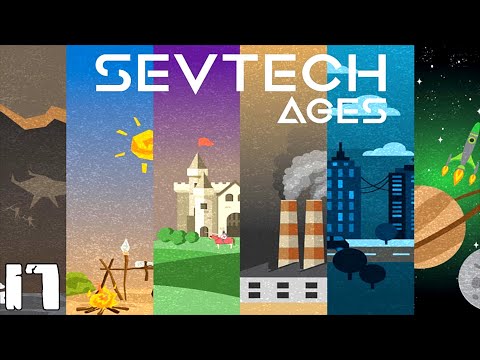 Minecraft SevTech: Ages | Episode 17 - The Beneath Dimension | Aquamarine and Black Quartz