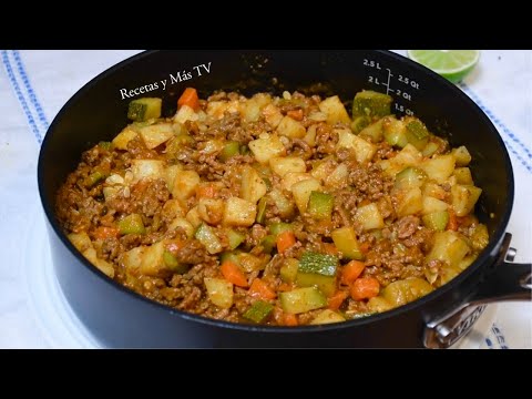 Si Ya No Sabes Cocinar Tu Carne Molida Está Receta Te Encantará