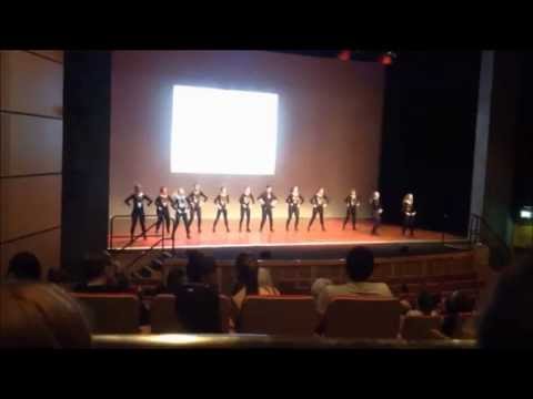 University of Manchester Dance Society Intermediate Jazz Team 2014/15 at UoM Dance Comeptition