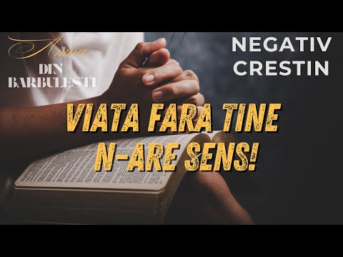 🎤Negativ Crestin🎤- Viata fara Tine n-are sens! (negativ oficial)