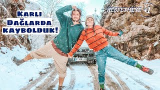 5 GÜN KARAVANIMIZA MİSAFİR OLUN | KARLI DAĞLARDA KAYBOLDUK! Yeni Keşif