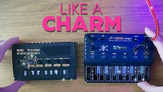 Video thumbnail for Behringer JT-4000 Micro with Monotron Delay Magic by Electro / Magnetic