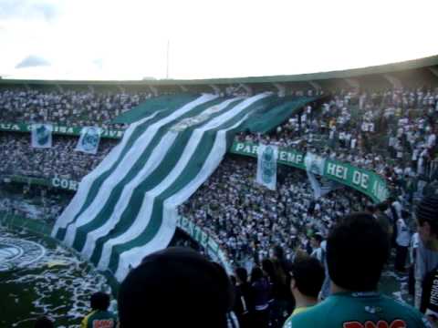 Coritiba 4x2 Paraná Clube - Hinos - Ato de Civismo da Torcida-Coxa Branca - Camp. Paranaense 2011