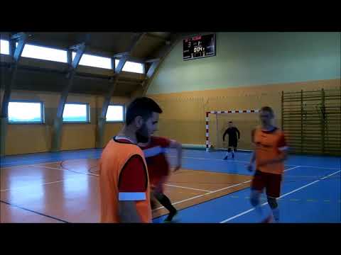 IX kolejka  halowki gmina Lubawa . HURAGAN Byszwałd II - Fijewo II 6:6 (3:1)