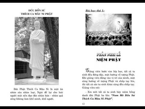 02. Bai 1: Phần Nghi Lễ Niệm Phật – [Đức Hiếu Sinh Tập 1 – 28 Phần]