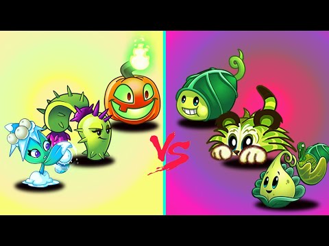 PvZ 2 Discovery  - The Difference of 02 Team Plant Max Level Plant