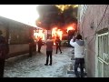 21 февраля в Иркутске сгорел автобус.Самое полное видео 