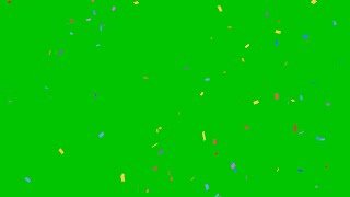 Download lagu Colorful Falling Confetti Animation Overlay | Green Screen | 4K | Free Download mp3