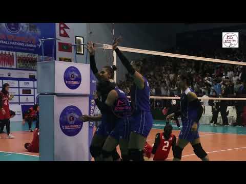 Nepal Vs Iran || काभा भलिबल : इरानलाई हराउँदै नेपाल फाइनलमा || #volleyball
