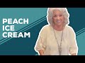 Love Best Dishes Homemade Peach Ice Cream Recipe