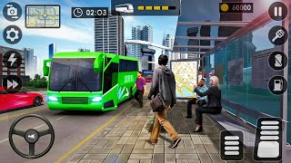Modern Public Bus Simulator: City Coach Bus Driving Game 3D - Android Gameplay