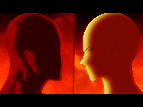 Saitama VS God fan animation | One punch man