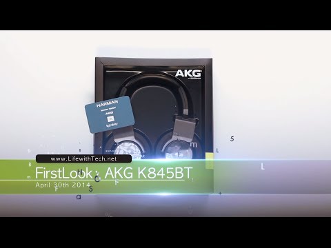 Unboxing: AKG K845BT