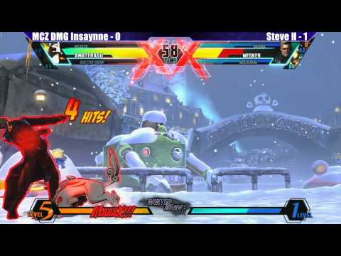 UMVC3 MCZ DMG Insaynne vs Steve H - WB6 Road to Evo 2012