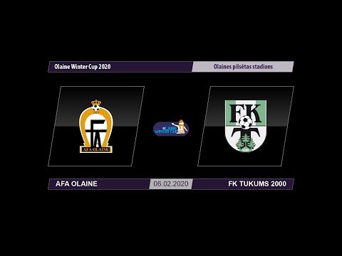U-16 AFA Olaine - FK Tukums 2000 (Olaine Winter Cup 2020)