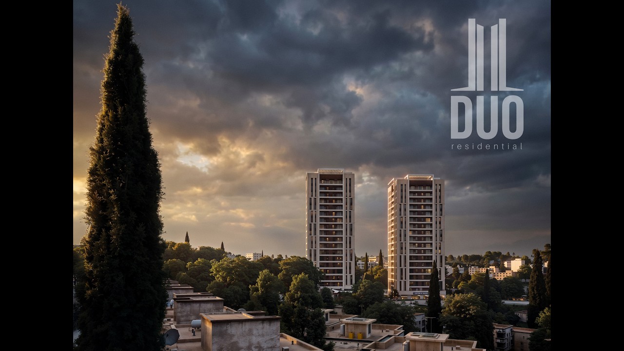 DUO Residential — Modern Architecture in Jerusalem | Architectural Animation