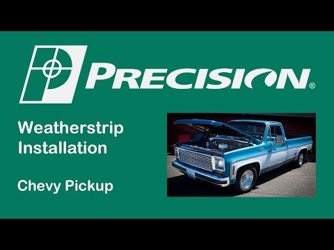 1973-1987 Chevy Truck Windshield install - WCR 848