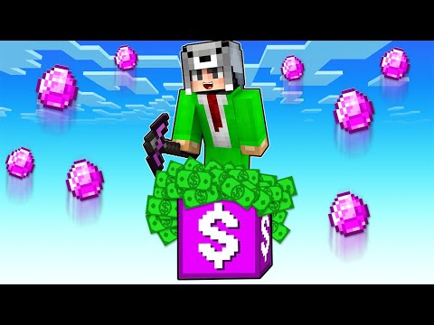 TEK MİLYARDER PARA BLOK 😱 - Minecraft