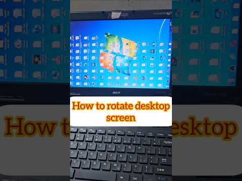 how to rotate your computer screen /how to rotate your screen#computer #rotation #screen