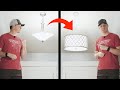 How To REPLACE A LIGHT FIXTURE In Under 10 Minutes