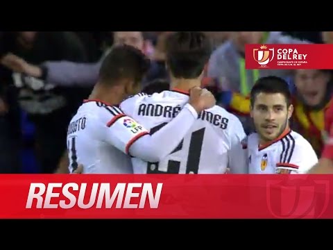 Valencia CF (4-4) Rayo Vallecano Highlights - HD Copa del Rey