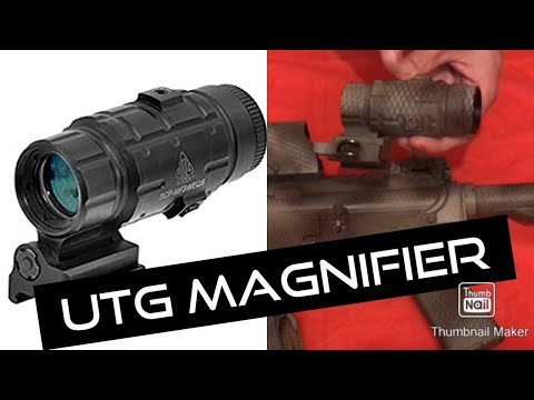 UTG Leapers 3x mil dot Optics - TheFireArmGuy